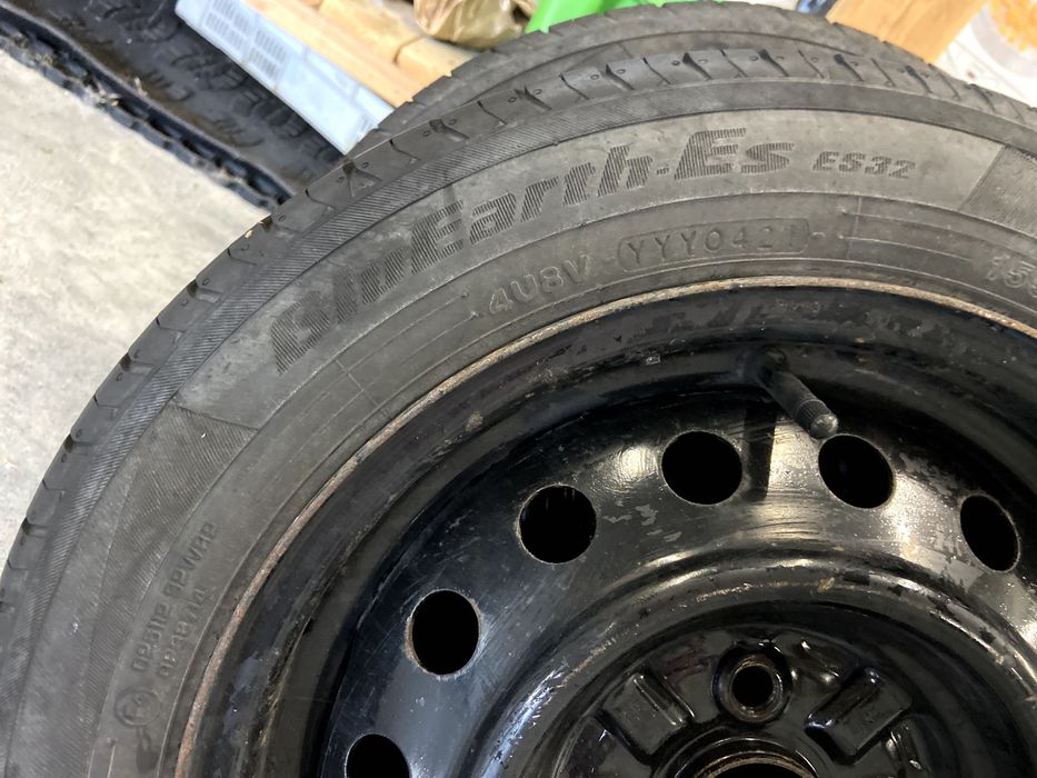 Felgi stalowe 14" + opony letnie 155/65 R14