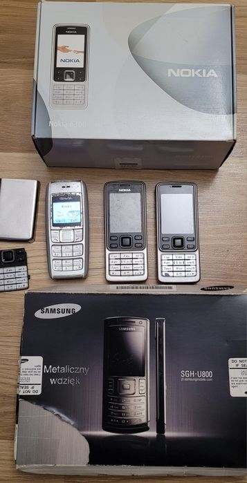 Stare telefony komórkowe