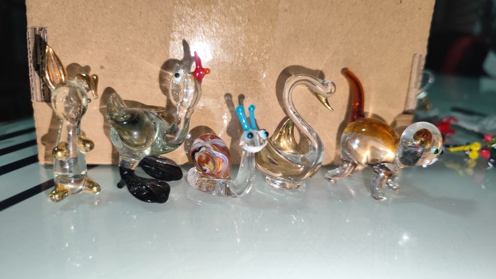 Скляні фігурки ручної роботи