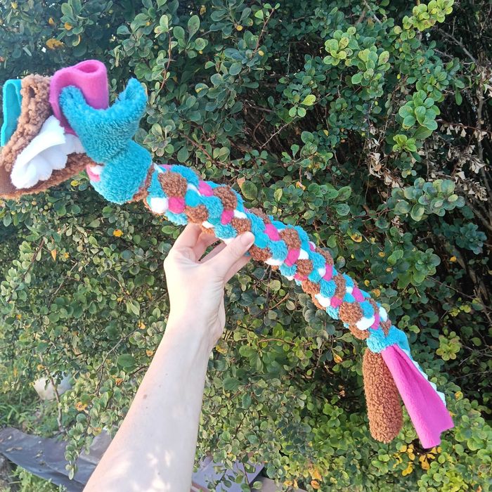 Mocny pluszowy szarpak dla psa 65 cm