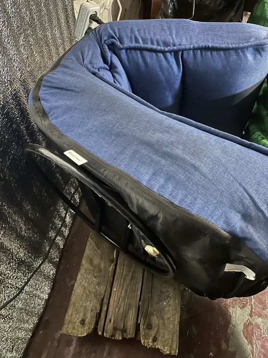 Кресло синее все как на фото