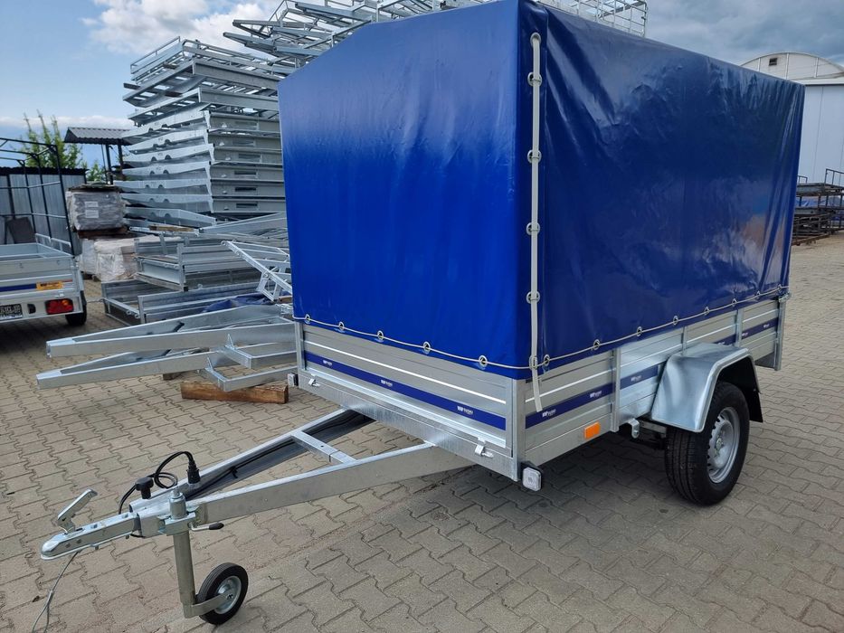 Przyczepa zb SUSKI 250x150x150 resory WZMOCNIONA  Solidna