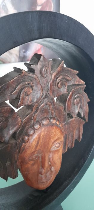 Busto tribal decoração