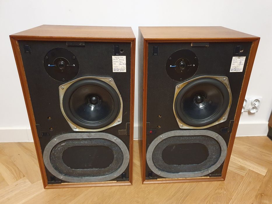 Kef Cadenza kolumny SP 1024 8ohm Audiofilskie Drewno