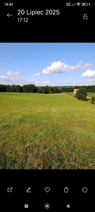 Działka budowlana w Zyndakach