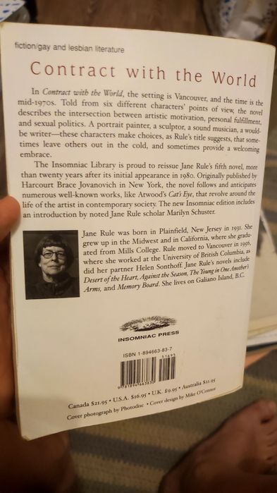 Contract with the World - Jane Rule