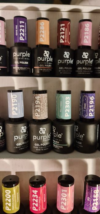 Verniz gel Purple novos, selados sem tpo