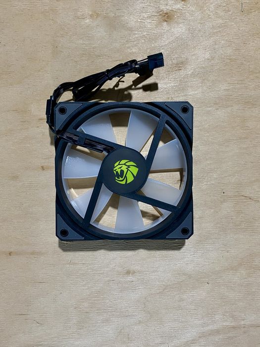 Вентилятор ПК GameMax 120mm чорний кулер пк cooler PC куллєр куллер