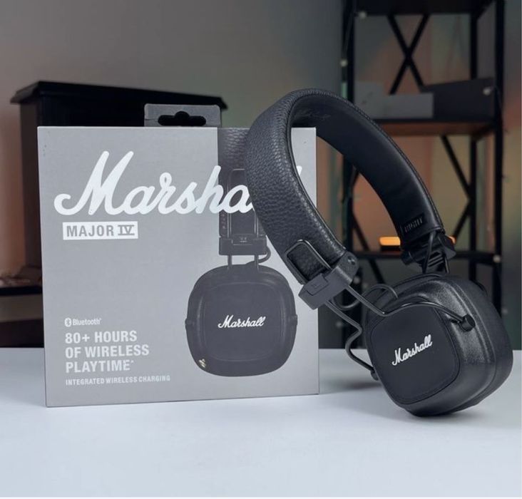 Розпродаж!! Наушники marshal чорні та коричневі