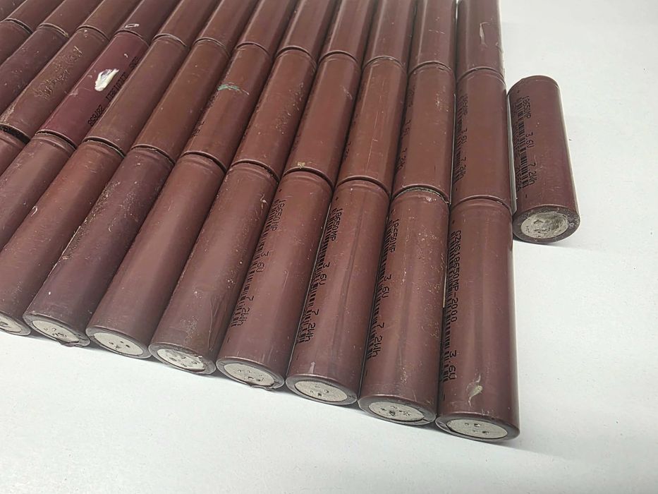 Pakiet 40 szt. testowanych ogniw 18650 CHY 1900 mAh Brzozowe