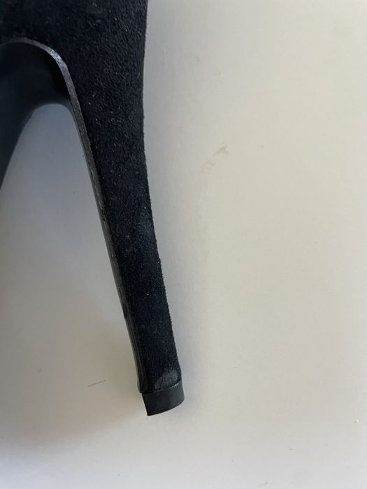 Buty damskie szpilki platforma  Kayla Shoe rozmiar 37 eko skora zamsz