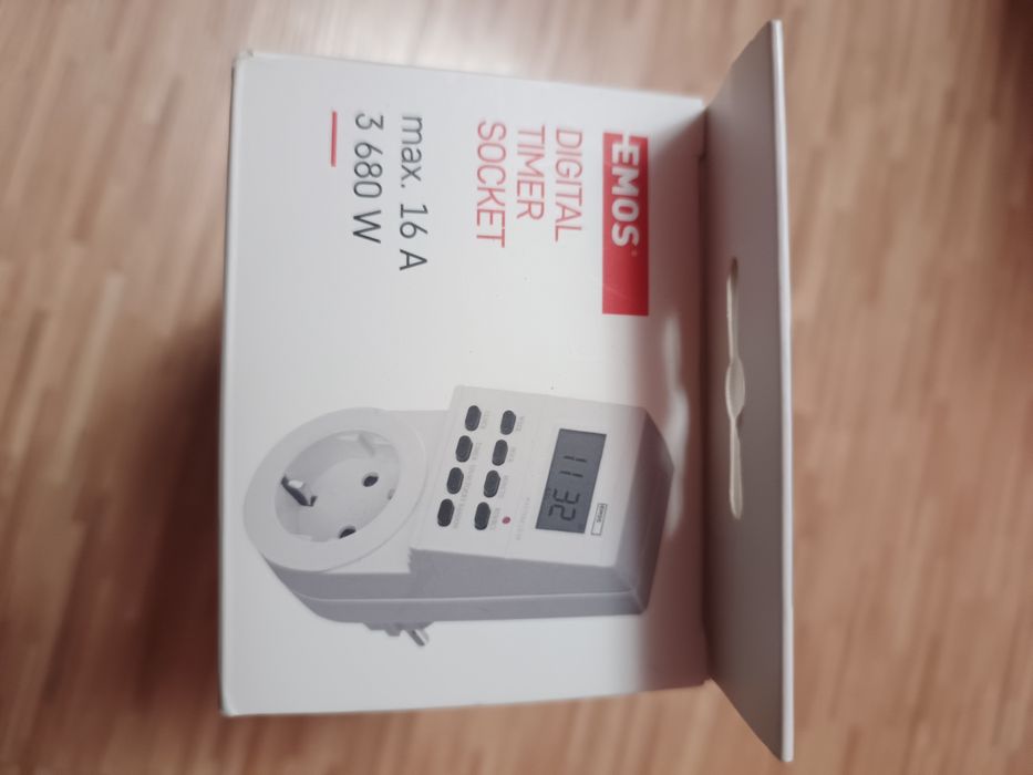 Programator czasowy cyfrowy EMOS TS-EF1 Nowy