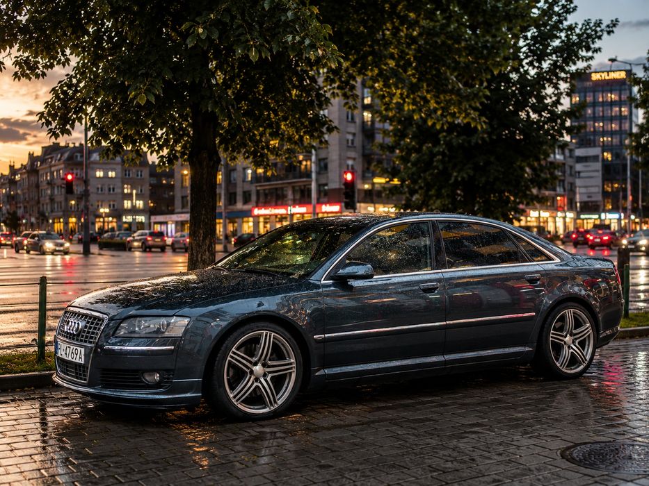 Audi A8L S Long Dociągi Masaże Radar Wentyle Komforty Solar Lift Zamiana