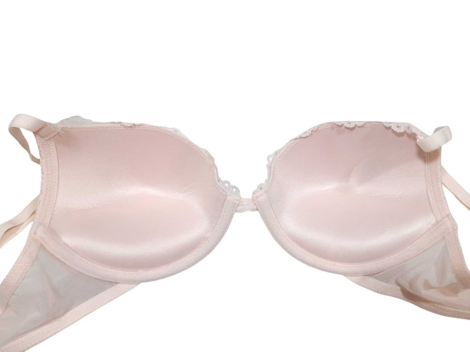 Nowy jasno różowy stanik biustonosz 80C push up Secret Possessions