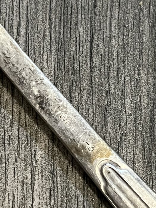 Zestaw posrebrzanych chochelek, wazówek prl