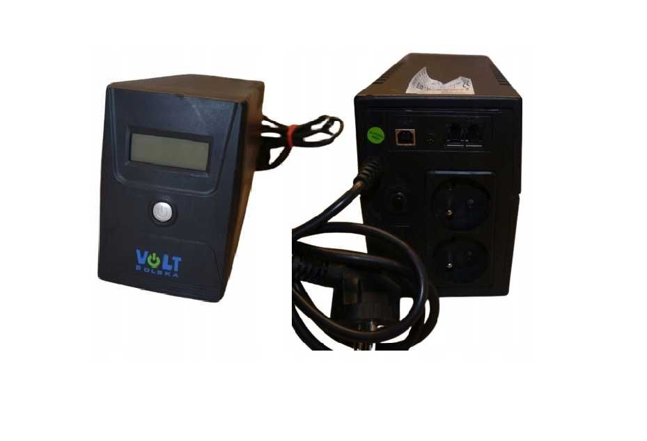 Zasilacz awaryjny Micro UPS 800/480W+nowy akumulator