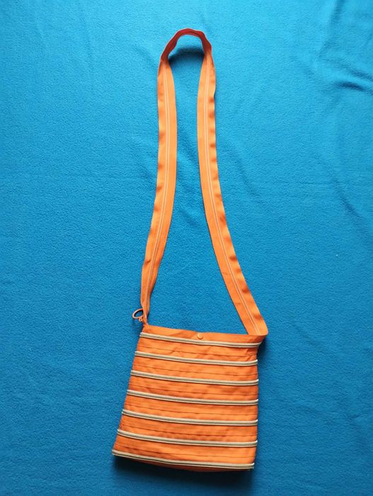 Torebka na ramię pomarańczowa Zip-It