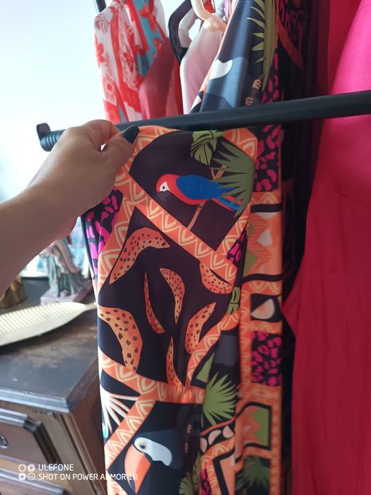 Vestidos de malha fria compridos