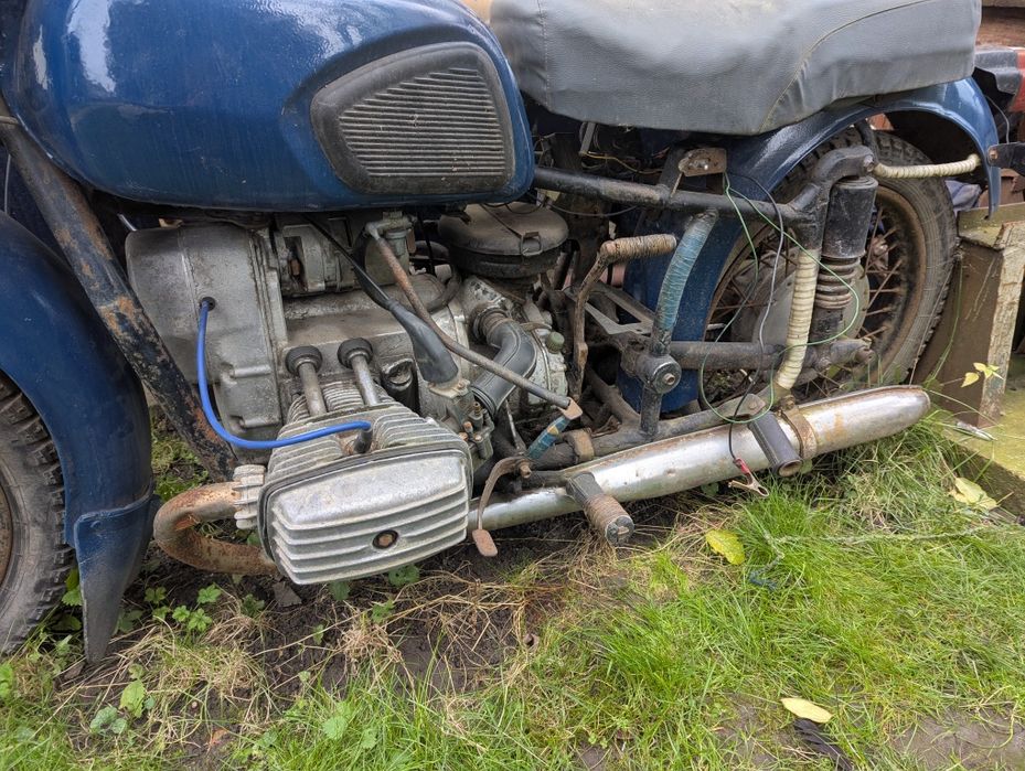 Мотоцикл з каляскою Днепр МТ-10-36 з документами