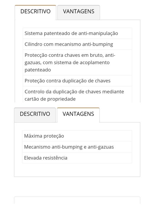Cilindro DIERRE New Power (30x50mm) + 5 chaves