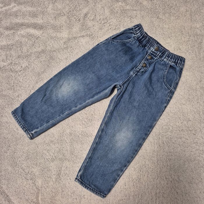 Джинси для дівчинки мом zara 4-5 104-110