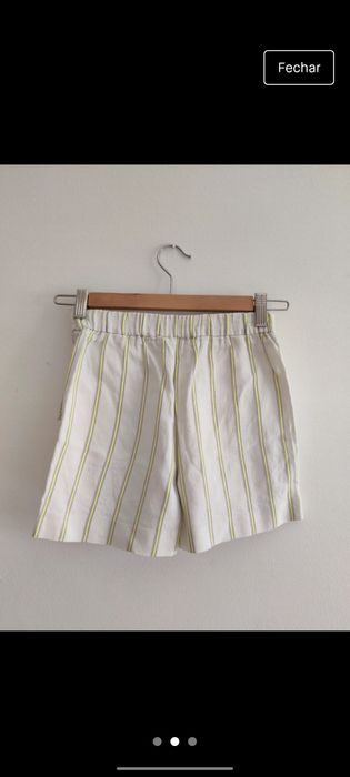 Calção Zara 10 anos