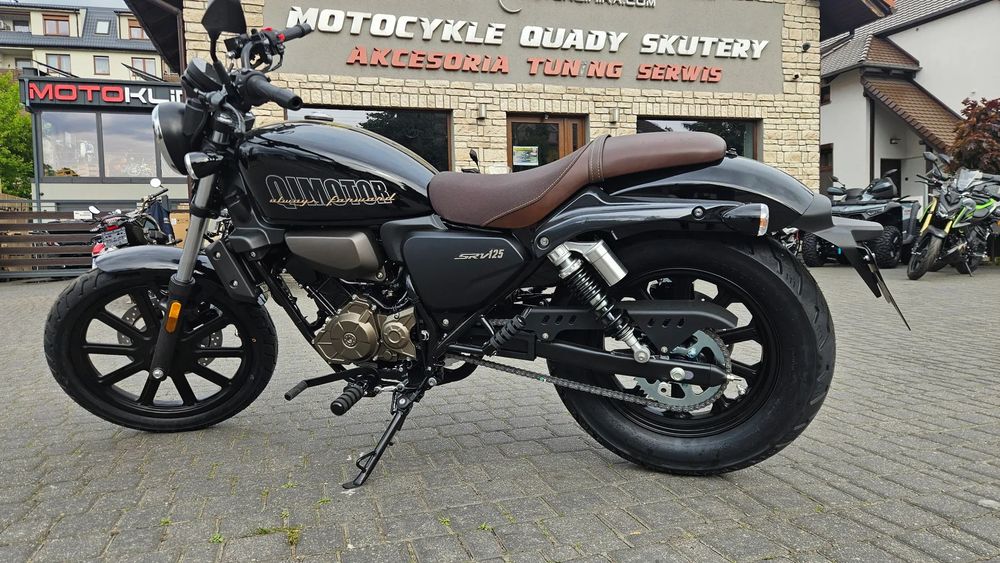 QJMOTOR SRV 125V QJ MOTOR SRV12 V na kat B HIT! Motoklinika Września