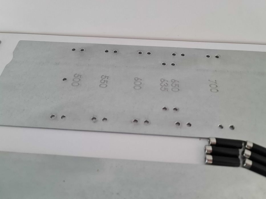 Metalowy szablon do łączenia blatów -UNIKA na frez 12 mm - BEZ GWINTU