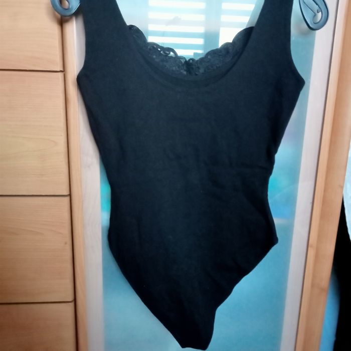 Body czarne, bawełniane Betty Blue L