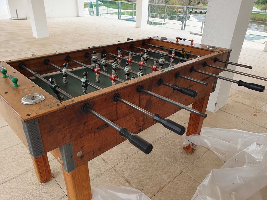 Matraquilhos profissionais com moedeiros e bolas.