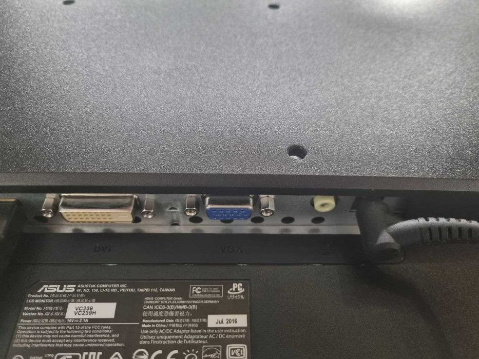 Монітор ASUS VC239H 23" IPS / Full HD / HDMI / матовий — гарний стан