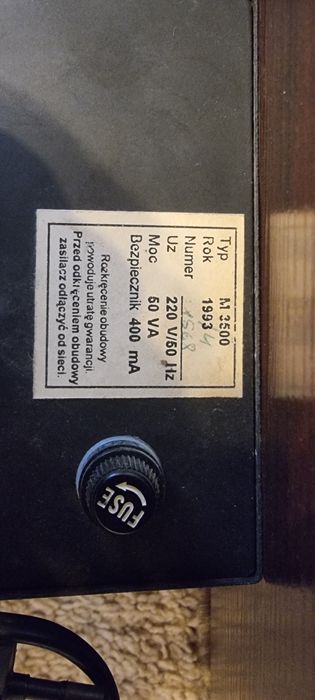 Zasilacz power supply model 3500