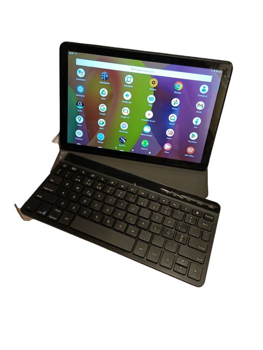Tablet TCL 10L WiFi preto + Capa + Teclado (10.1'' - 32 GB - 2 GB RAM