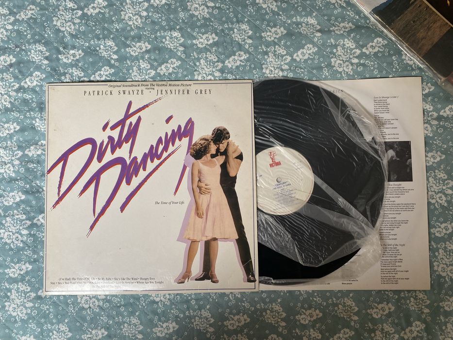 Discos de Vinyl (Pink Floyd, Rod Stewart, Dirty Dancing, Omega)