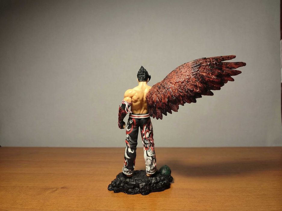 Фігурка Jin Kazama / Devil Jin (Tekken 8) 27 см LED