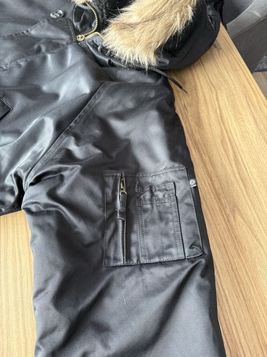 Kurtka Parka Czarna TEXTAR roz. M model. N3B