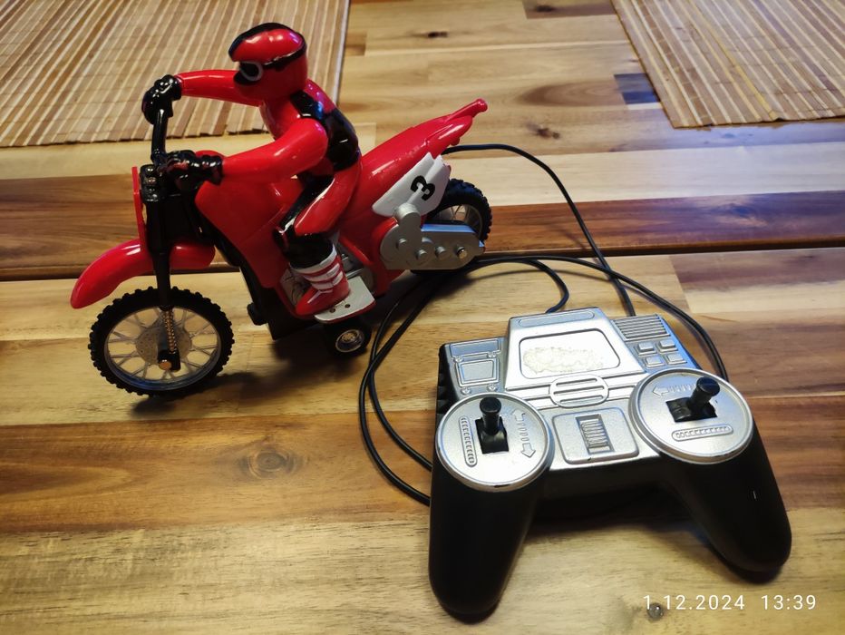 Zabawka motor motocykl zdalnie sterowany