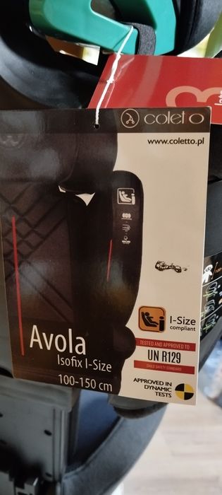 Nowy fotelik samochodowy ISOFIX SKLEP NW ul Langiewicza 7 B