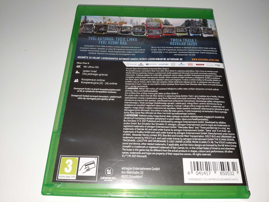 xbox one BUS SIMULATOR 21 symulator autobusu miejskiego po polsku
