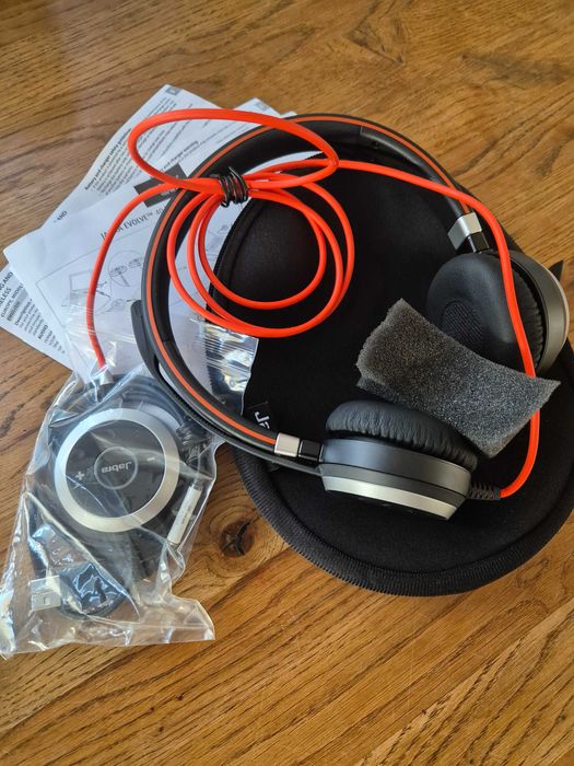 Nowe Słuchawki JABRA Evolve 40 UC Stereo Nauszne