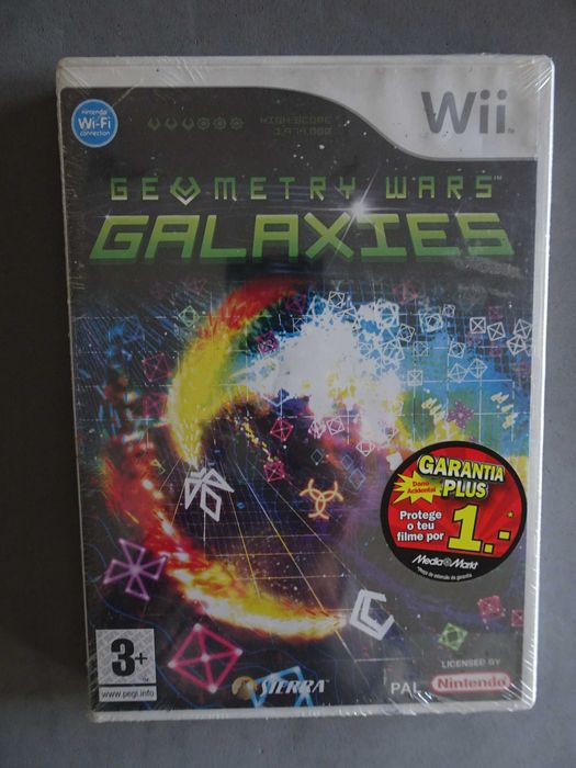 Jogo WII - Geometry Wars Galaxies (selado)
