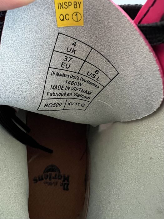 Оригінальні Черевики Dr.Martens 1460 з лакованої шкіри 37р.23.5см.