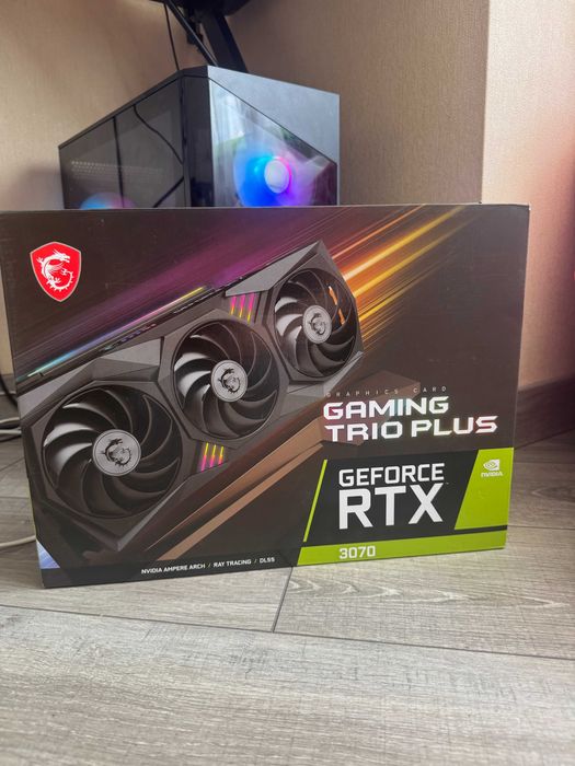 msi geforce rtx 3070 gaming x trio - купити комп'ютери та