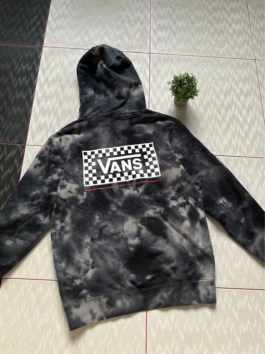 Vans Center Logo Tie Hoodie худі оригінал худи оригинал