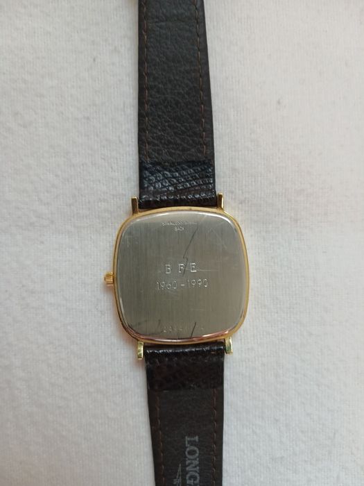 Relógio Suíço Longines Vintage – Anos 90 – Banhado a Ouro