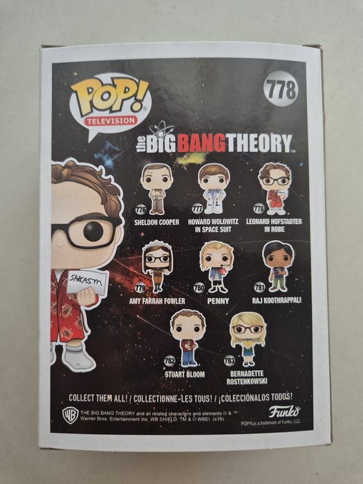 Funko Pop Leonard Hofstadter- The Big Bang Theory