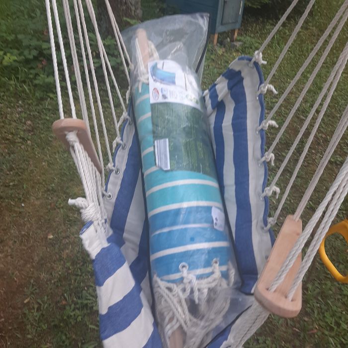 NOWA huśtawka drewniana jak hamak krzesło do bujania.
