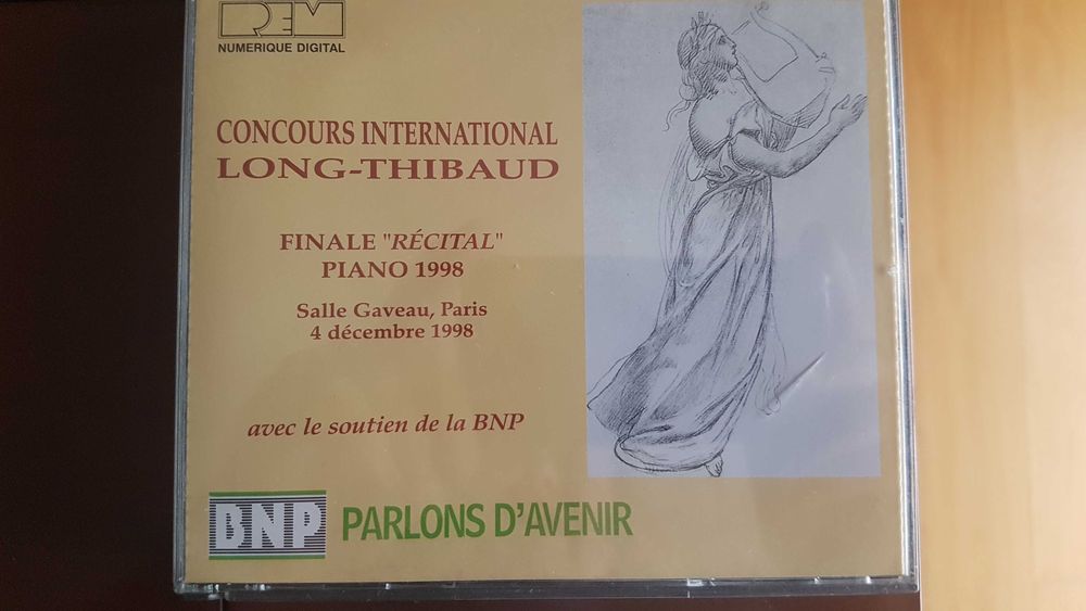 2 CD,s Concurso de Piano Internacional Thibaud - Paris 1998