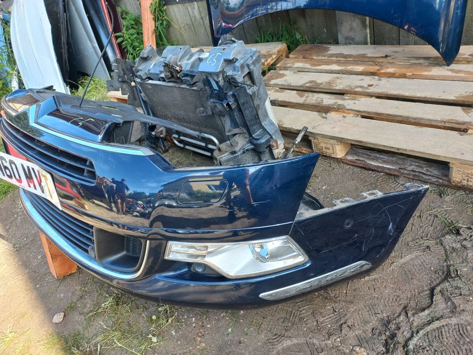 Przód kompletny citroen c5 x7 III maska zderzak pas przedni chłodnice