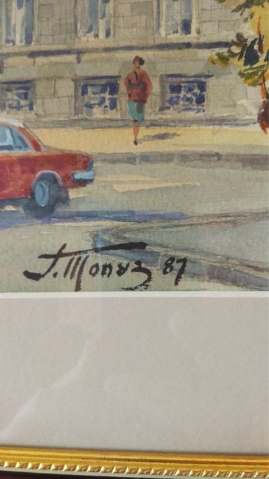 Генрих Топуз | Акварели 1987г.